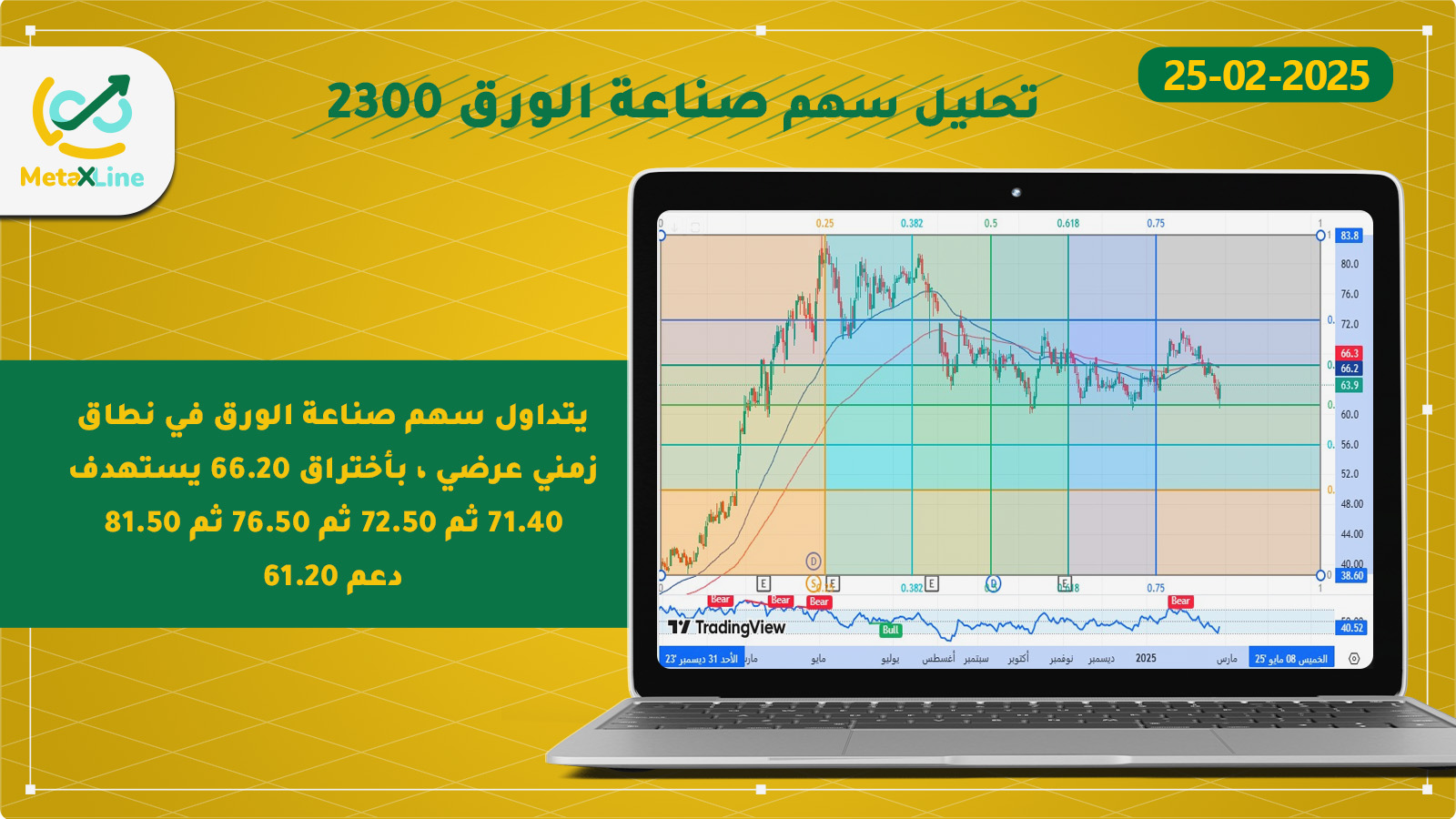 تحليل سهم صناعة الورق 2300