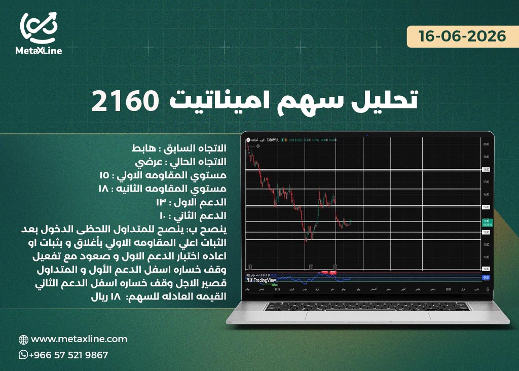 تحليل سهم اميناتيت 2160  