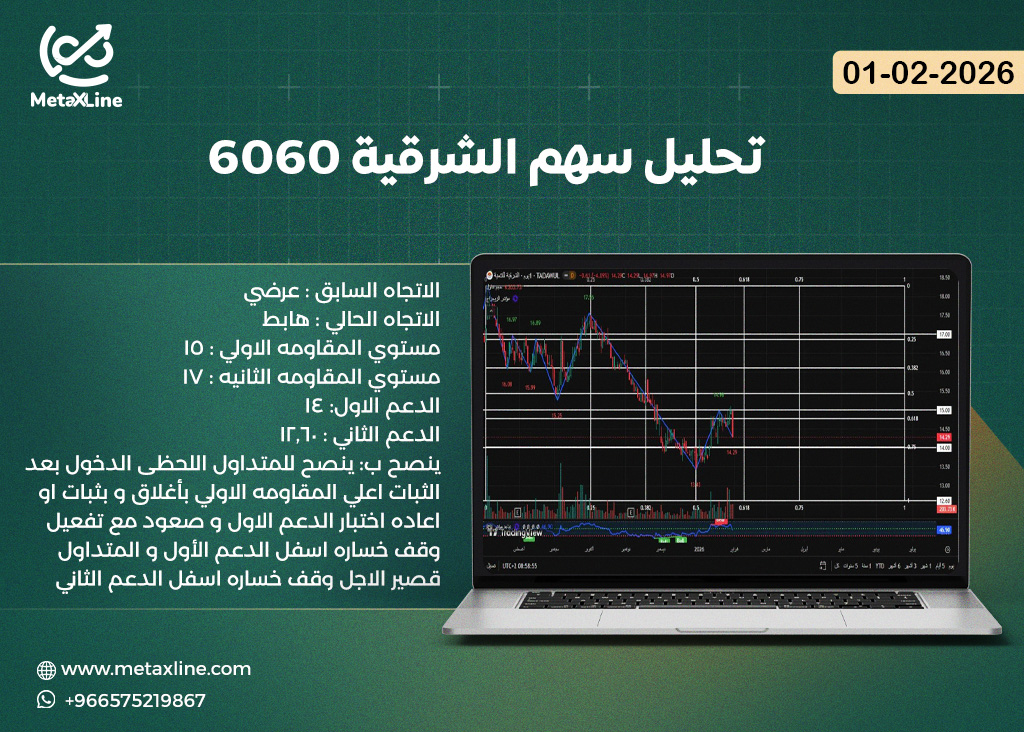 تحليل سهم الشرقية 6060