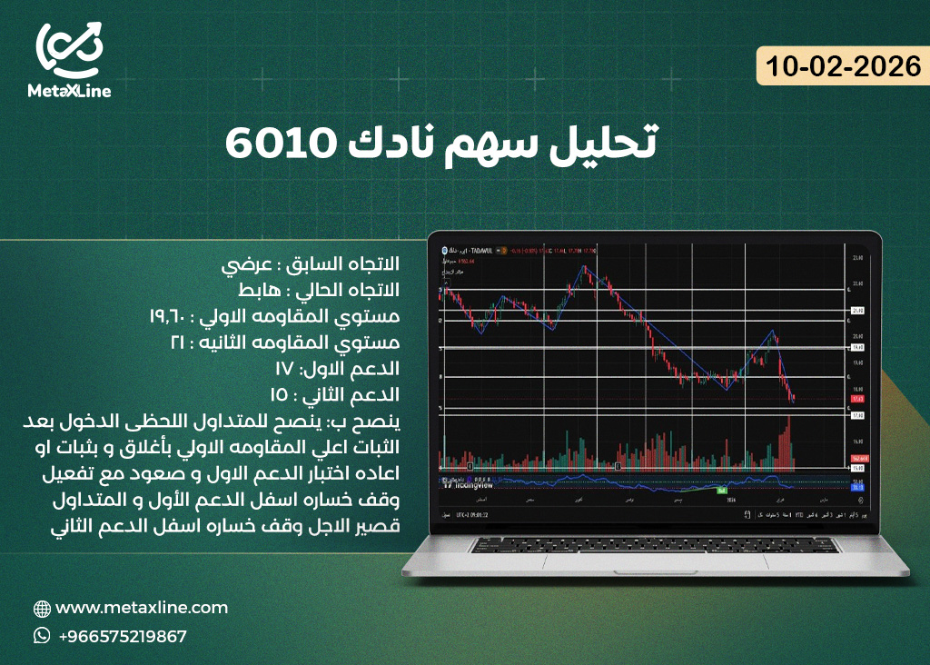 تحليل سهم نادك 6010