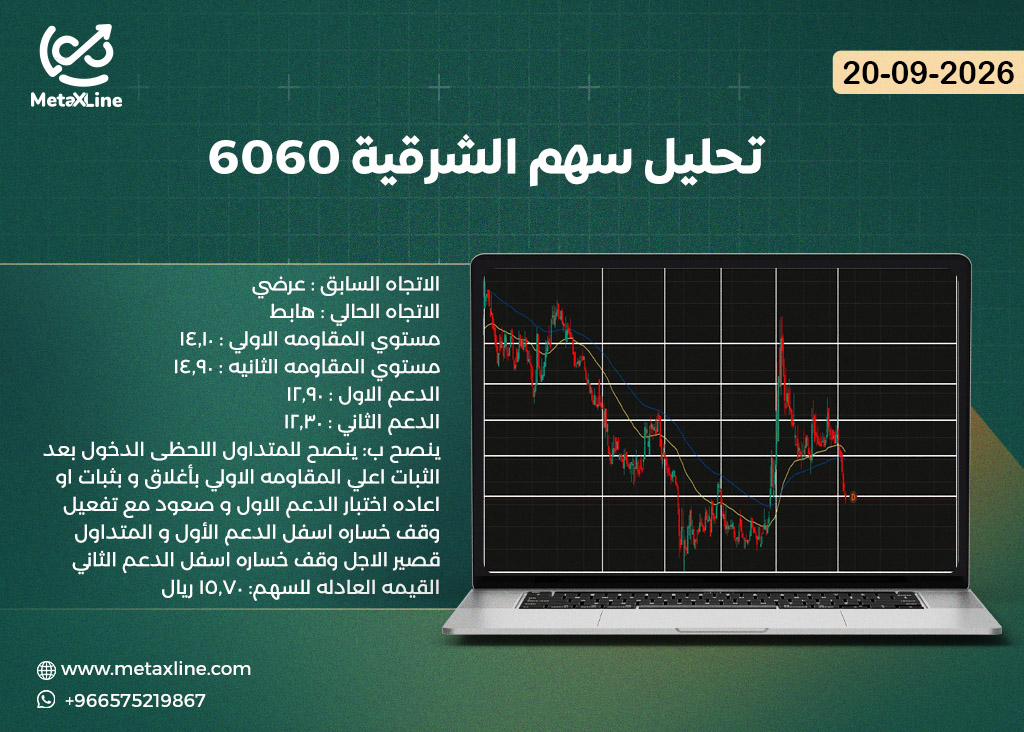 تحليل سهم الشرقية 6060