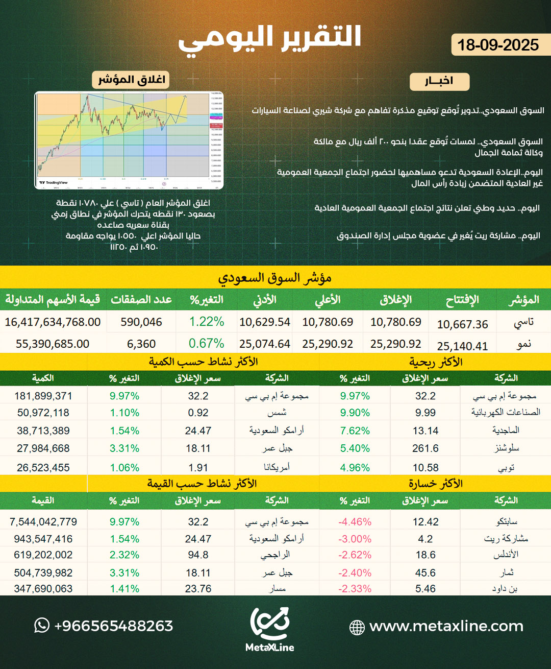 التقرير اليومي 