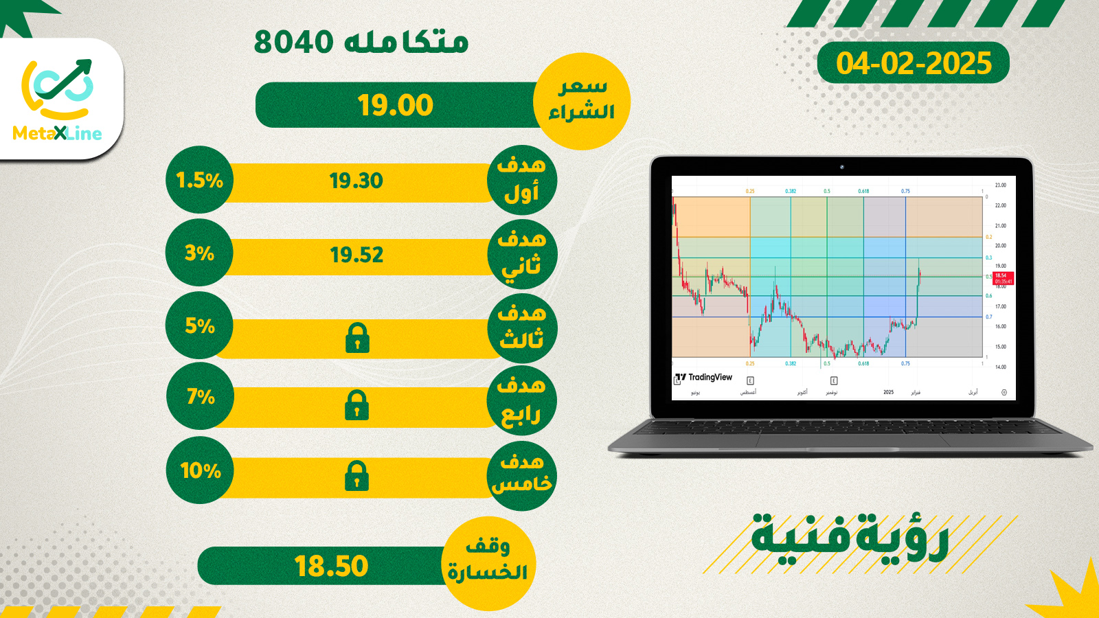سهم متكاملة 8040