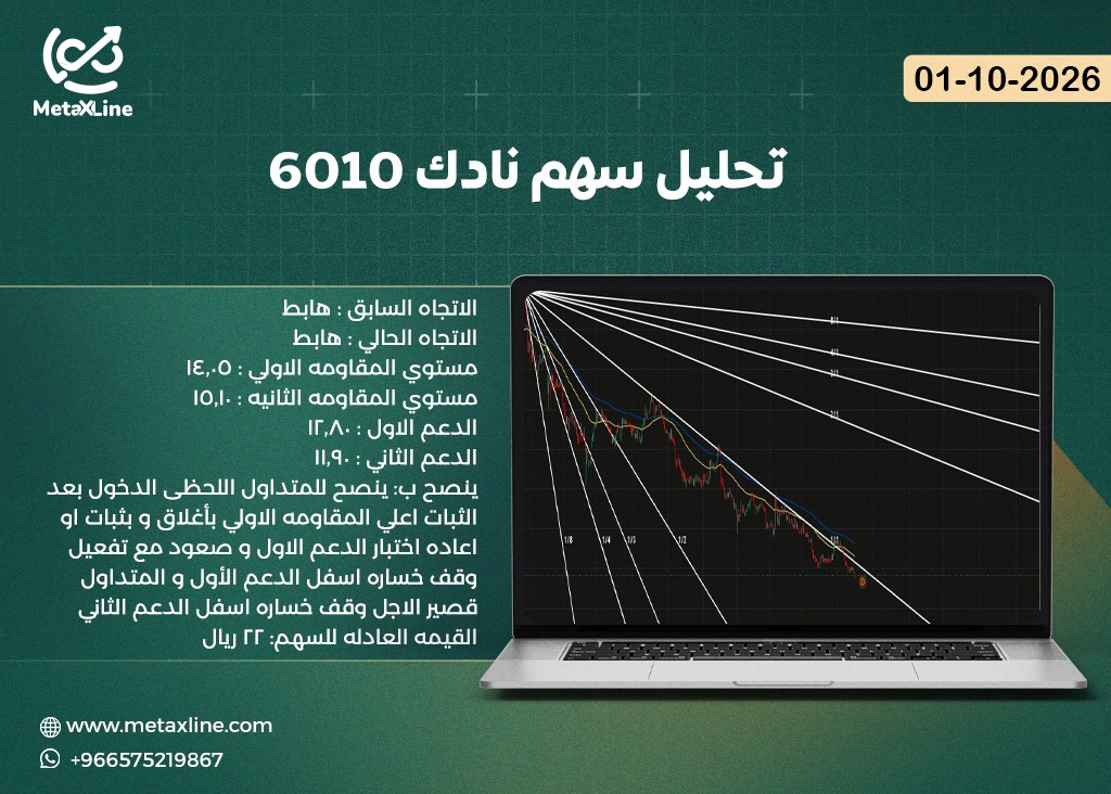 تحليل سهم نادك 6010