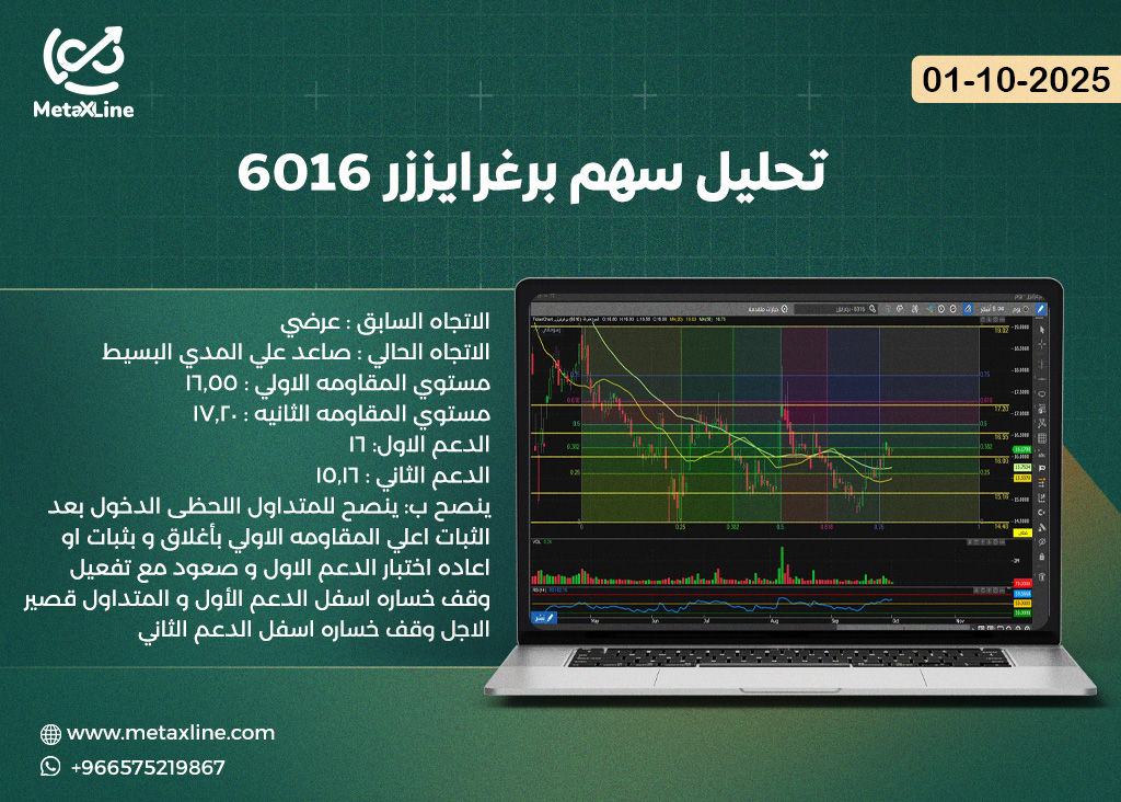 تحليل سهم برغرايززر 6016