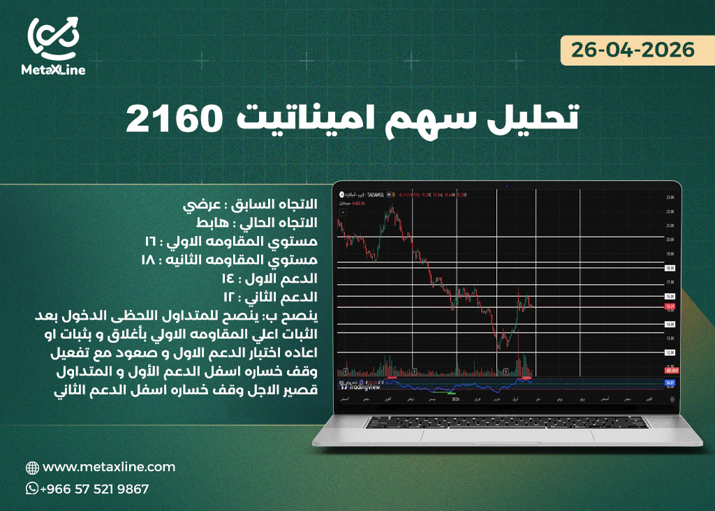 تحليل سهم اميناتيت 2160 