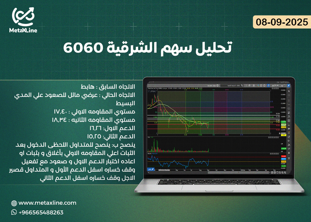 تحليل سهم الشرقية 6060